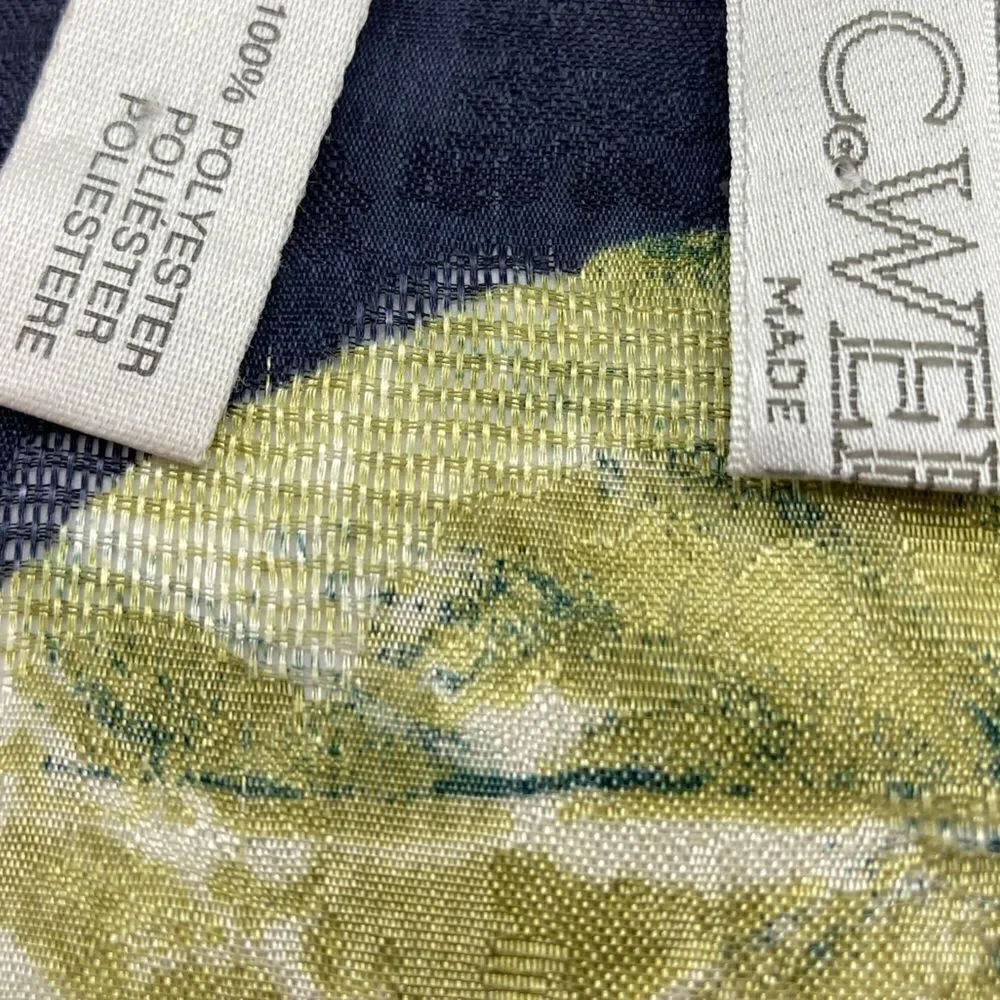 C. WEBB CO Maple Leaf 34”Square Scarf Italy